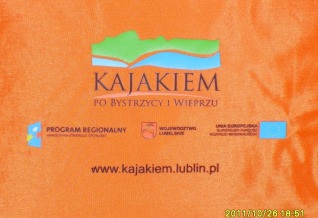 Promocja markowego produktu turystycznego Lubelszczyzny Kajakiem po Bystrzycy i Wieprzu
